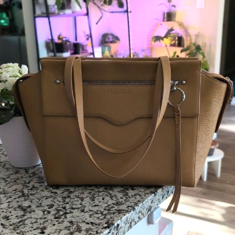Rebecca Minkoff Tan Leather Tote Bag